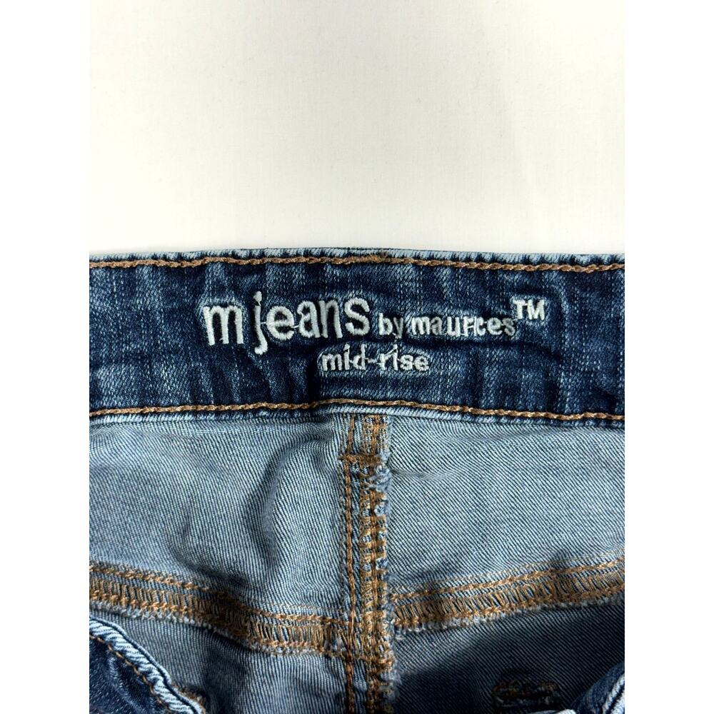 Maurices  m jeans Mid Rise Curvy Jeans Women's 18W - Picture 3 of 10